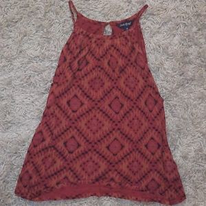 Lucky Brand Boho Halter Top Medium
